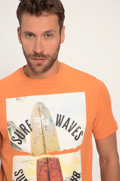 T-Shirts, 2er-Pack, Halbarm, Surf Print, Rundhals