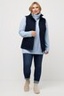 Softshell-vest med fleecefor, 2-vejs-lynlås, ståkrave