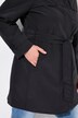 Trenchcoat, A-lijn, overhemdkraag, strikceintuur