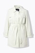 Trenchcoat, A-linje, skjortekrage, knytebelte