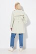 Trenchcoat, A-linje, skjortekrage, knytebelte