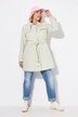 Trenchcoat, A-linje, skjortekrage, knytebelte