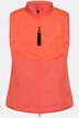 Funktionel softshell-vest, fleecefoer, 2-vejs-lynlås