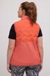 Funktionel softshell-vest, fleecefoer, 2-vejs-lynlås