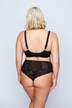 Soutien-gorge à armatures, bandes fantaisie et dentelle