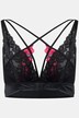 Bralette, détails brodés