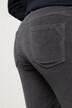 Samthose Tina, Biesen, gerades Bein, 5-Pocket-Form