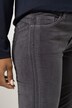Samthose Tina, Biesen, gerades Bein, 5-Pocket-Form