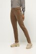 Samthose Tina, Biesen, gerades Bein, 5-Pocket-Form