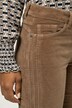 Samthose Tina, Biesen, gerades Bein, 5-Pocket-Form