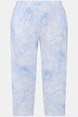Pyjama oversize à fleurs. Pantalon 7/8, T-shirt à col rond