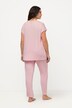 Pyžamo, krajka, výstřih do V, krátké rukávy