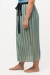 Jupe portefeuille, rayures, tulle, cordon