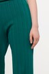 Pantalon en maille finement côtelée, jambes larges et droites, taille élastique