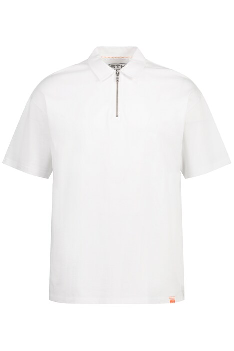 STHUGE polo shirt, jersey, short sleeve, zip, up to 8 XL