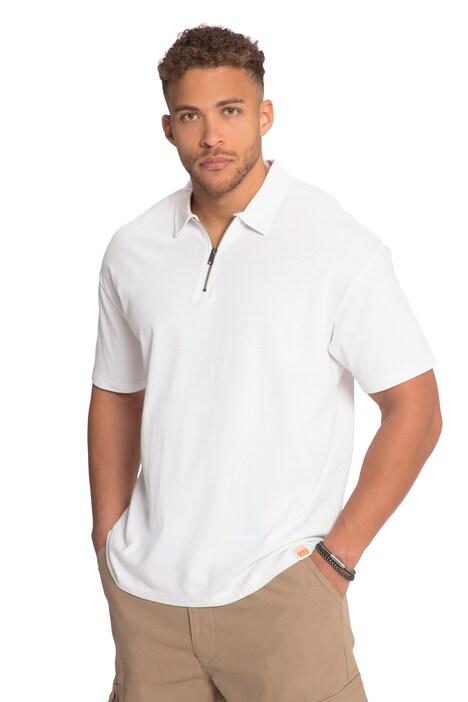 STHUGE polo shirt, jersey, short sleeve, zip, up to 8 XL