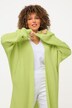 Cardigan dal taglio lungo e oversize a palloncino con maniche a pipistrello