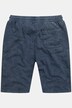 Bermuda di felpa con cintura elastica e acid wash