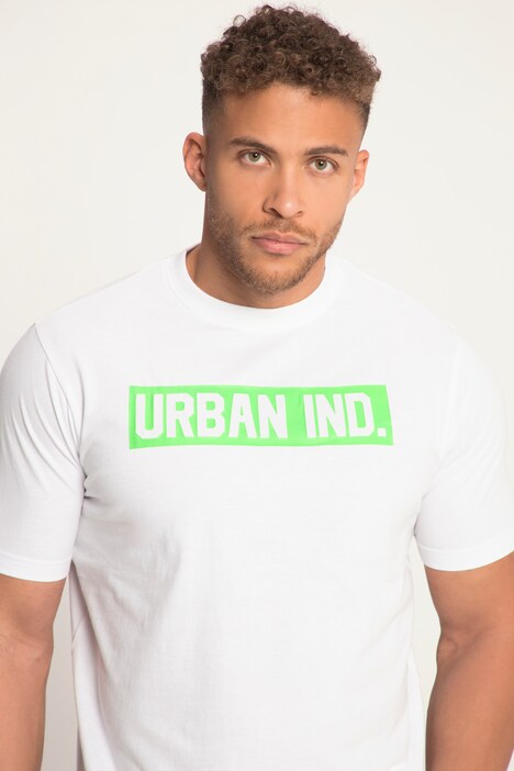 STHUGE T-Shirt, Halbarm, Neon Print, bis 8 XL