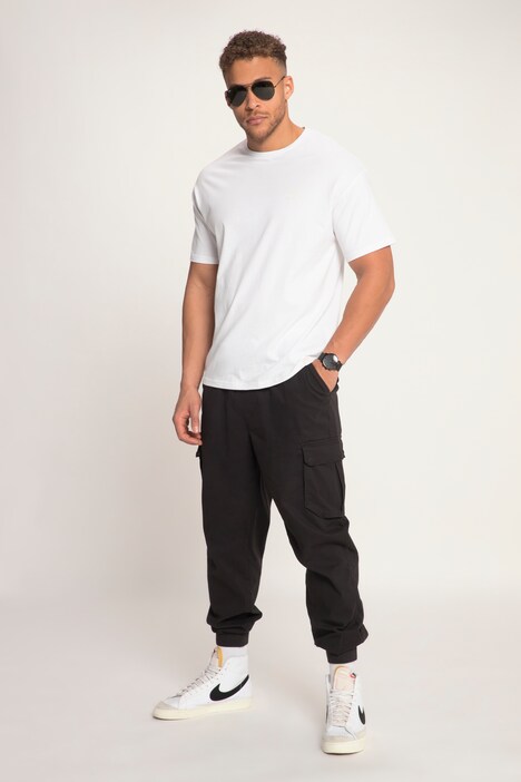 STHUGE Basic T-Shirt, Halbarm, oversized, bis 8 XL