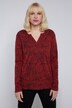 Sweatshirt, Jacquard-Muster, Tunika-Ausschnitt, Langarm