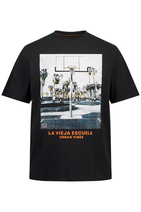 STHUGE T-shirt, short sleeve, oversized, photo print, up to 8 XL