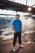 STHUGE T-shirt, halværmer, rygprint, op til 8 XL