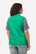 Bodywarmer, decoratieve naden, opstaande kraag, ritszakken