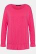Flounce Detail Long Sleeve Tee