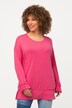 Flounce Detail Long Sleeve Tee