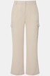 Pantalon cargo à jambe large. Poches cargo et agrafe de fermeture.