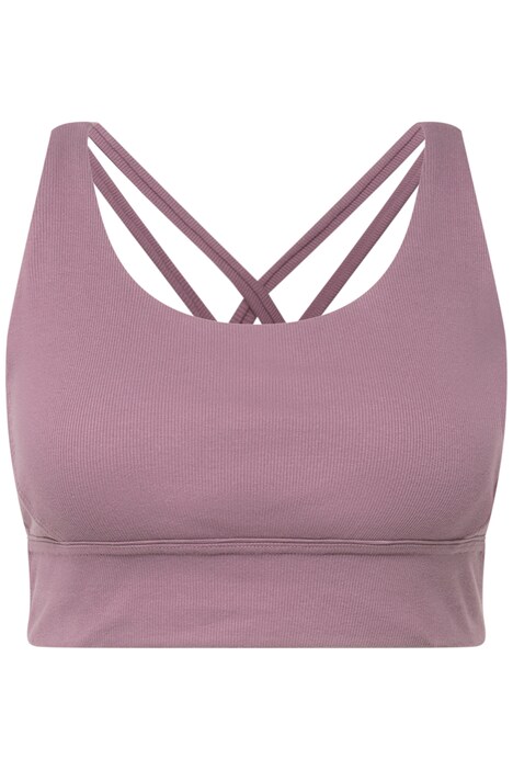 Bustier, žebrovaný žerzej, hranatý výstřih, biobavlna