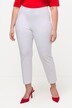 Pantalones con diseño crop, pernera ajustada, cintura elástica