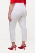 Pantalones con diseño crop, pernera ajustada, cintura elástica