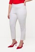 Pantalones con diseño crop, pernera ajustada, cintura elástica