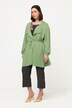 Veste, cordon coulissant, oversize, col asymétrique