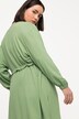 Veste, cordon coulissant, oversize, col asymétrique