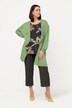 Veste, cordon coulissant, oversize, col asymétrique