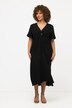 O-Ring Cutout Muslin Midi Dress