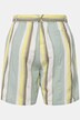 shorts Rose, strepen, wijde pijpen, elastische band