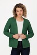 Strickjacke, Identity, Patentstrick, offene Form, Langarm