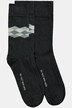 Lot de 2 paires de chaussettes JP1880. Motif graphique et bord-côte confortable.