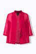 Chiffon jasje, oversized, sjaalkraag, 3/4-mouwen