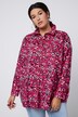 oversized overhemd, overhemdkraag, luipaardprint, lange mouwen