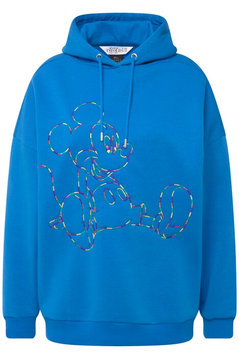 Mikina s kapucí, oversize, Mickey Mouse, kapuce, dlouhé rukávy