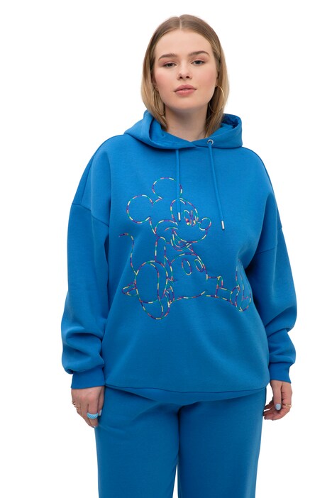 Mikina s kapucí, oversize, Mickey Mouse, kapuce, dlouhé rukávy