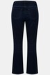 Jean en denim foncé, coupe 5 poches, taille élastique