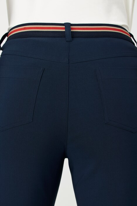 Bengalinhose, konisches Bein, Streifen, Elastikbund