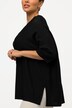 Trui, oversized, V-hals, korte mouwen