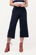 Pantalon 7/8 en maille, ceinture élastique, cordon, jambes larges